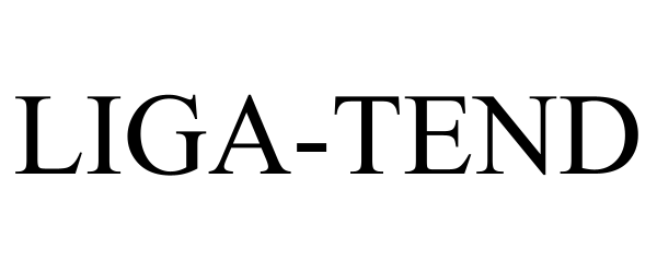Trademark Logo LIGA-TEND