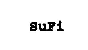 Trademark Logo SUFI