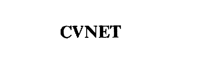 Trademark Logo CVNET