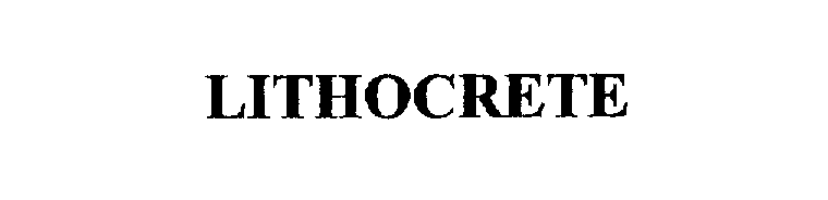 Trademark Logo LITHOCRETE