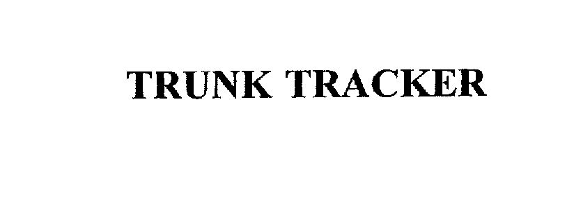  TRUNK TRACKER