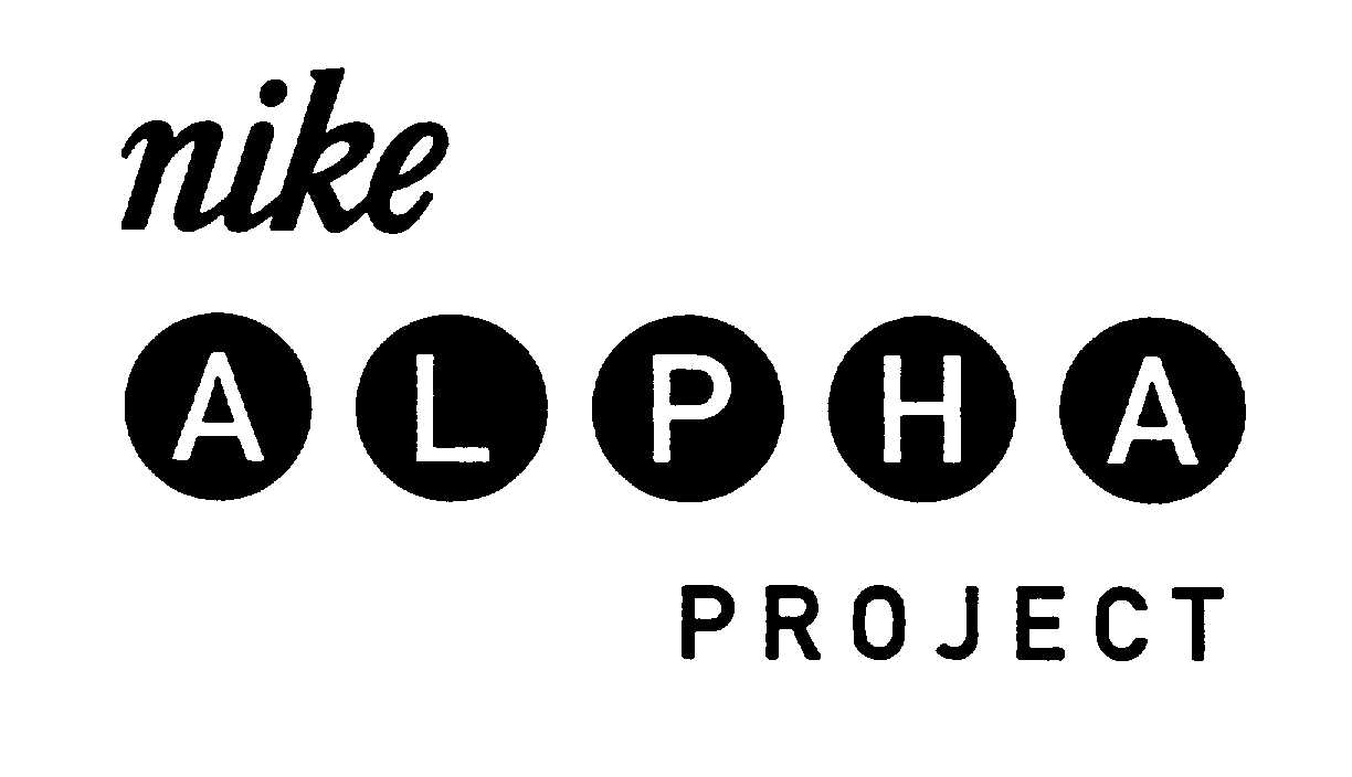 Trademark Logo NIKE ALPHA PROJECT