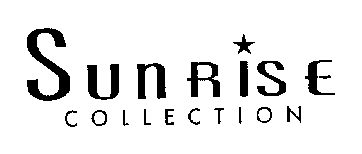 Trademark Logo SUNRISE COLLECTION