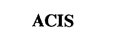 Trademark Logo ACIS