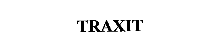 Trademark Logo TRAXIT