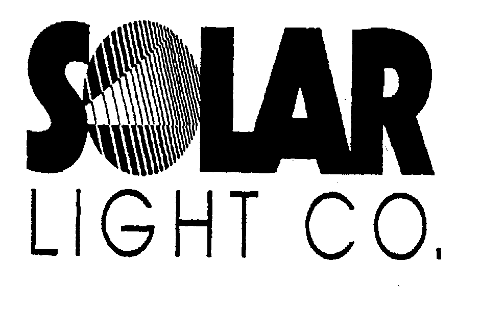 Trademark Logo SOLAR LIGHT CO.