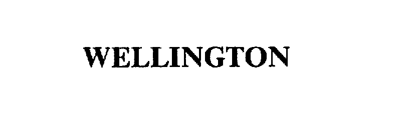 Trademark Logo WELLINGTON