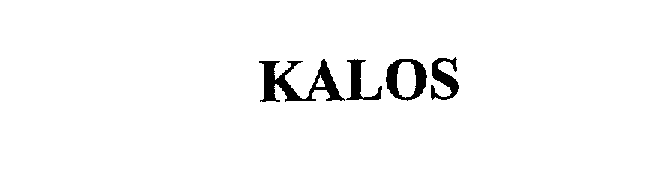 Trademark Logo KALOS