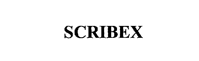 Trademark Logo SCRIBEX