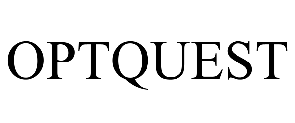 Trademark Logo OPTQUEST