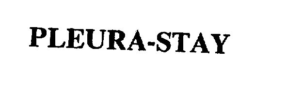 Trademark Logo PLEURA-STAY