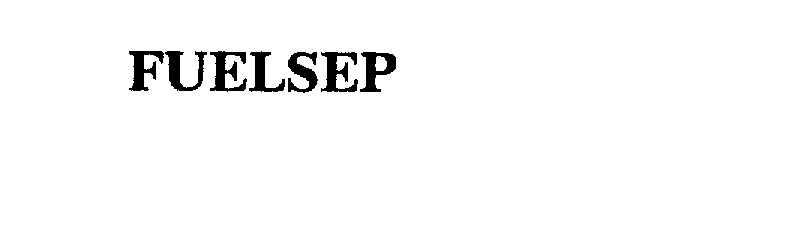 Trademark Logo FUELSEP
