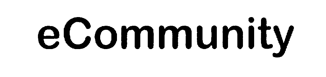 Trademark Logo ECOMMUNITY