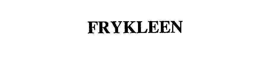  FRYKLEEN