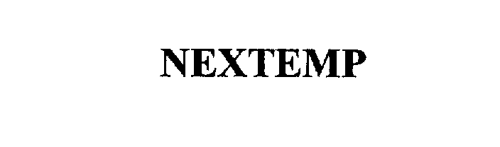 Trademark Logo NEXTEMP