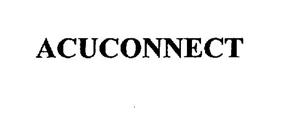 Trademark Logo ACUCONNECT