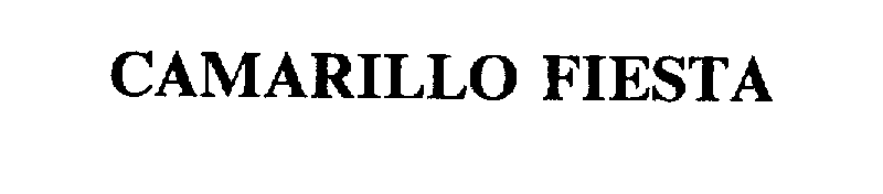 Trademark Logo CAMARILLO FIESTA