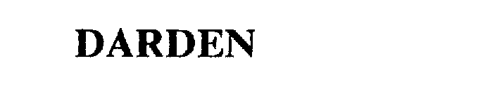 Trademark Logo DARDEN