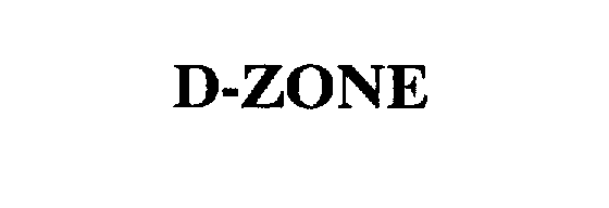 Trademark Logo D-ZONE