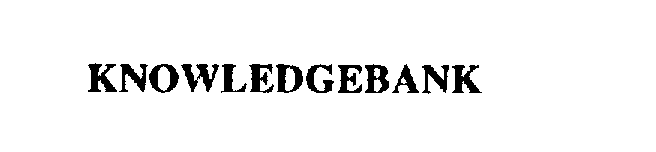 Trademark Logo KNOWLEDGEBANK