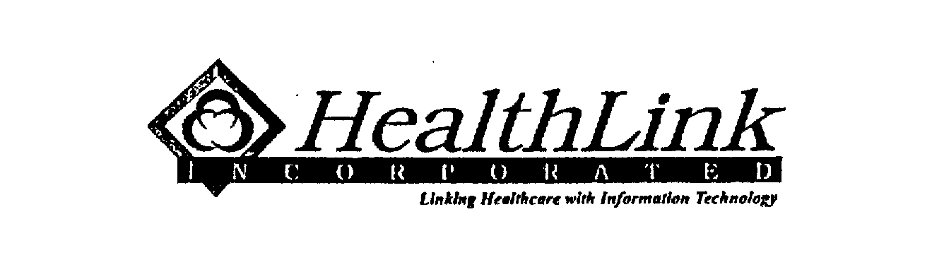 Trademark Logo HEALTHLINK INCORPORATED LINKING HEALTHCARE WITH INFORMATION TECHNOLOGY