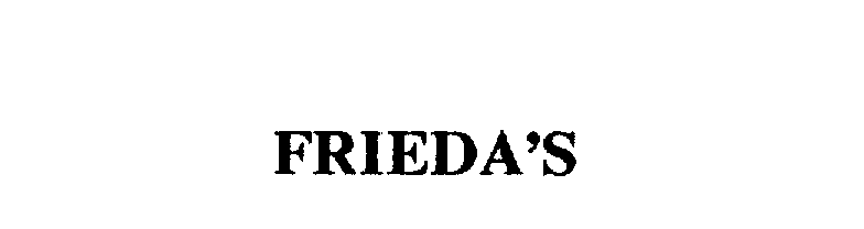 Trademark Logo FRIEDA'S