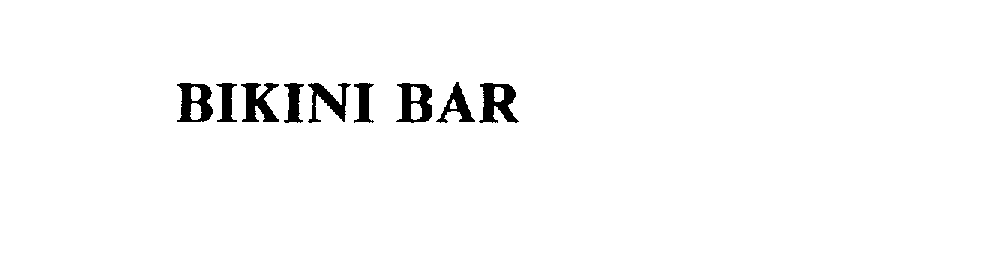 BIKINI BAR