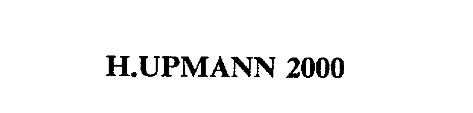  H.UPMANN 2000
