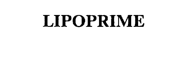 Trademark Logo LIPOPRIME