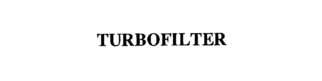 Trademark Logo TURBOFILTER
