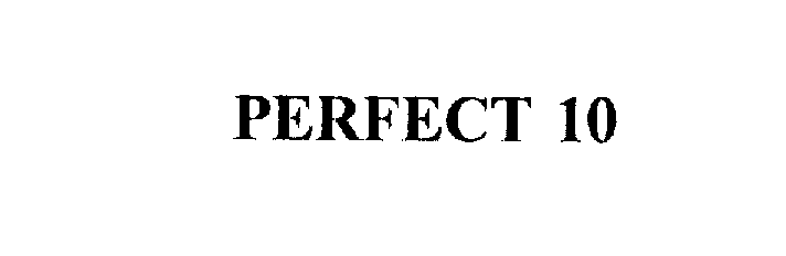  PERFECT 10