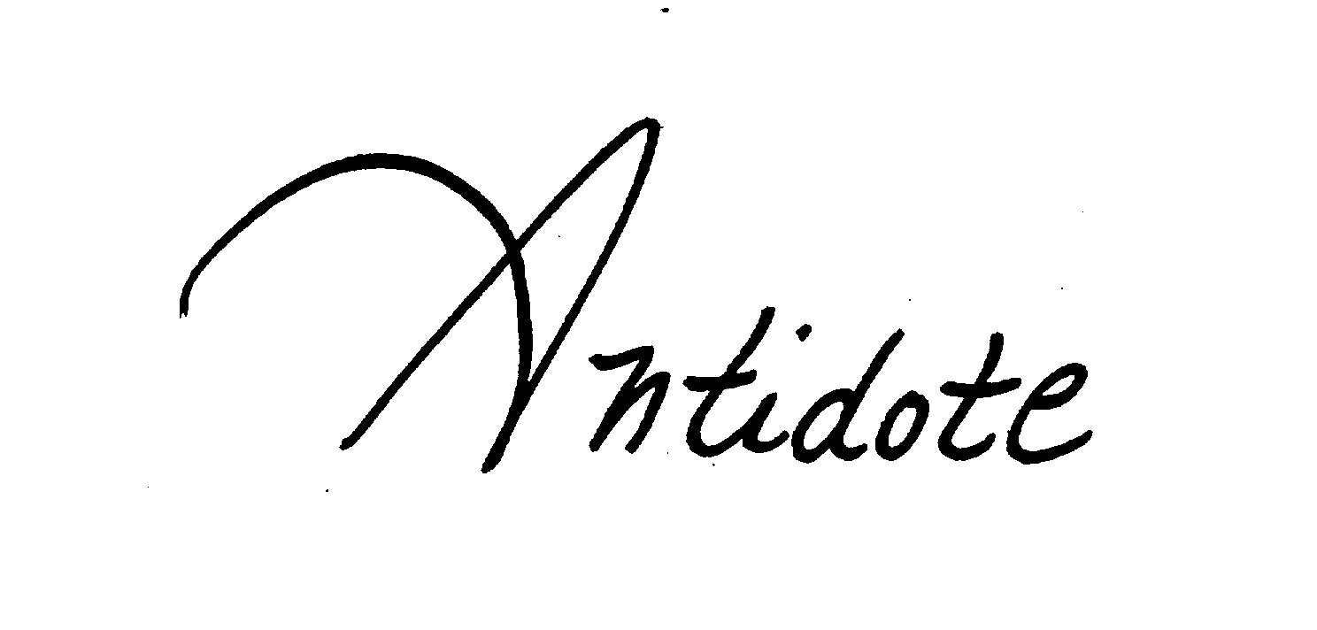 Trademark Logo ANTIDOTE