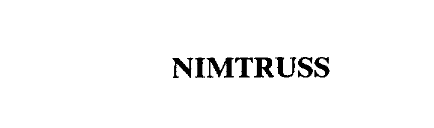 Trademark Logo NIMTRUSS