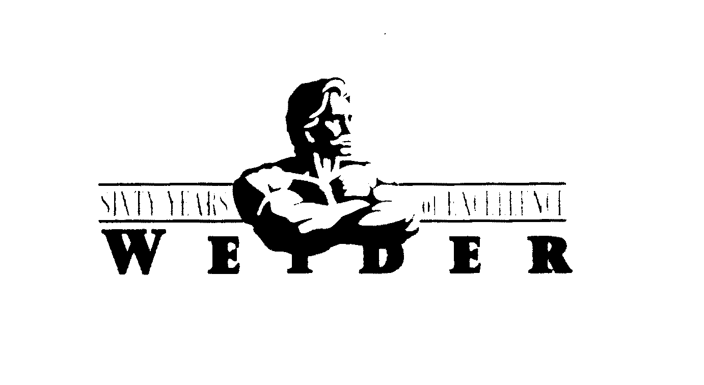  SIXTY YEARS OF EXCELLENCE WEIDER