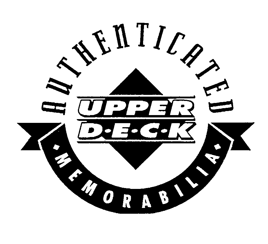 UPPER DECK AUTHENTICATED MEMORABILIA