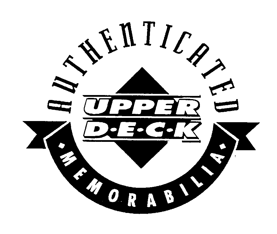 UPPER DECK AUTHENTICATED MEMORABILIA