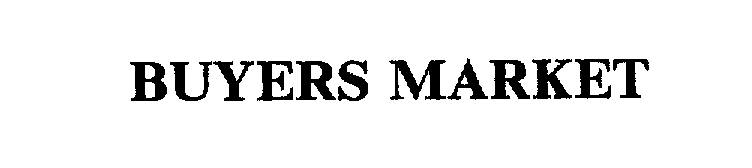 Trademark Logo BUYERS MARKET