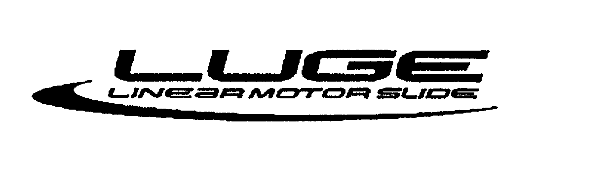 Trademark Logo LUGE LINEAR MOTOR SLIDE