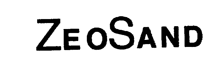 Trademark Logo ZEOSAND