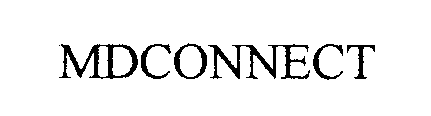 Trademark Logo MDCONNECT