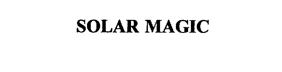 SOLAR MAGIC