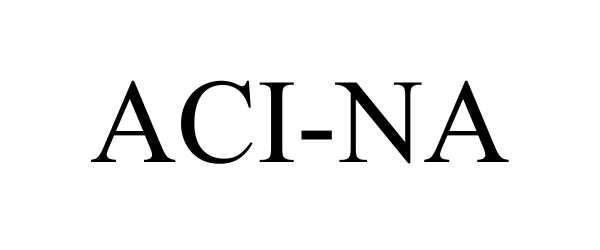 Trademark Logo ACI-NA