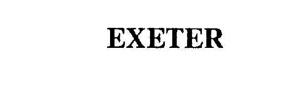 Trademark Logo EXETER