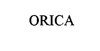 Trademark Logo ORICA