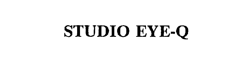 Trademark Logo STUDIO EYE-Q