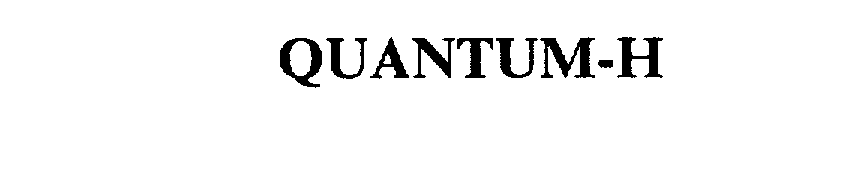 Trademark Logo QUANTUM-H