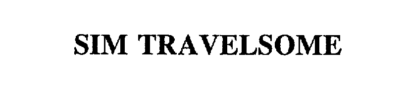 Trademark Logo SIM TRAVELSOME