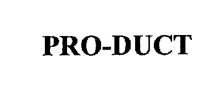 Trademark Logo PRO-DUCT