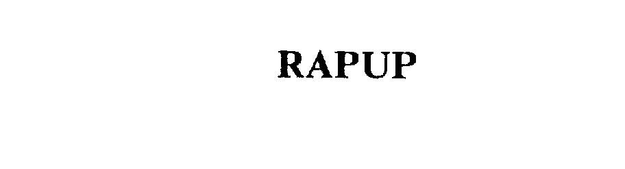  RAPUP