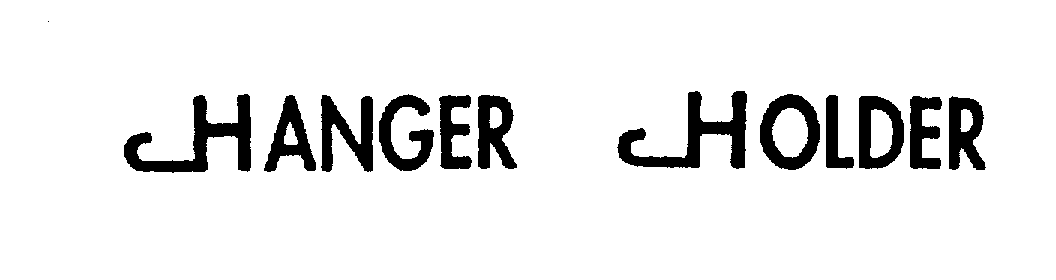 Trademark Logo HANGER HOLDER